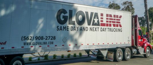 GlovaLink Trucks on the road